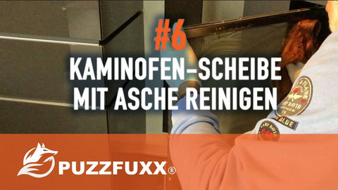 Kaminofen Scheibe reinigen